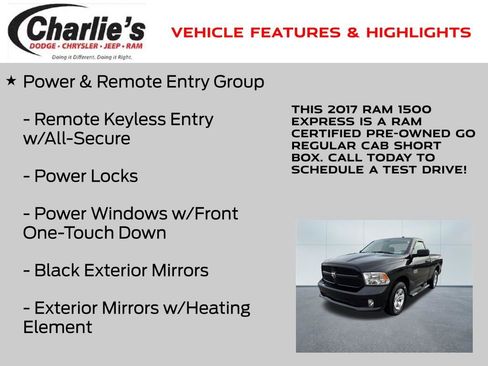 Certified 2017 RAM 1500 Express image 20