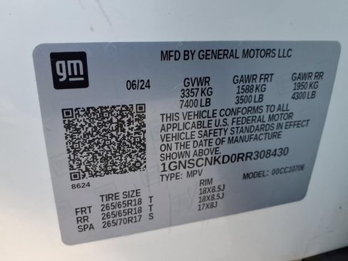 Certified 2024 Chevrolet Tahoe LT RWD image 25