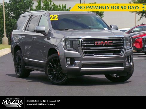 Used 2022 GMC Yukon SLT w/ SLT Premium Package RWD image 1