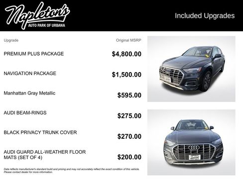 Used 2021 Audi Q5 2.0T Premium Plus w/ Premium Plus Package image 2