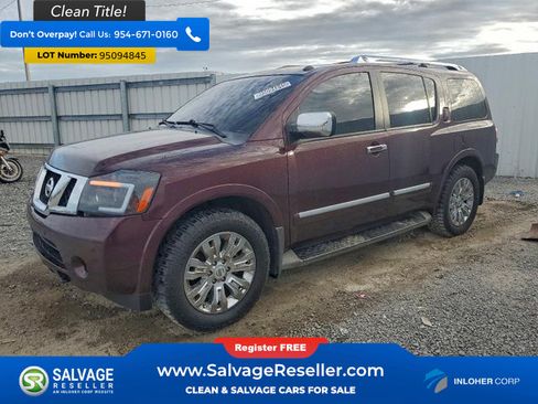 Used 2015 Nissan Armada Platinum RWD image 1