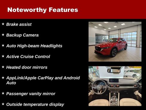 Used 2023 MAZDA CX-5 AWD 2.5 S w/ Premium Package image 12