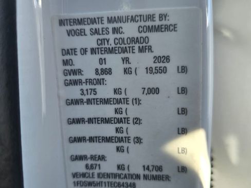 New 2026 Ford F550 4x4 Crew Cab image 47