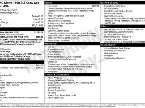 Used 2018 GMC Sierra 1500 SLT w/ SLT Premium Package image 3