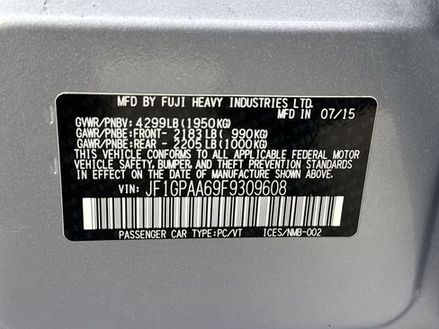 Used 2015 Subaru Impreza 2.0i image 32