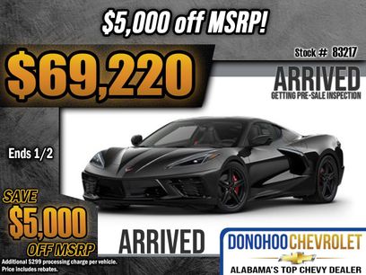 New 2026 Chevrolet Corvette Stingray Coupe w/ 1LT