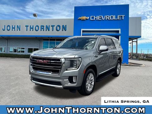 Used 2024 GMC Yukon SLT w/ SLT Luxury Package RWD image 1