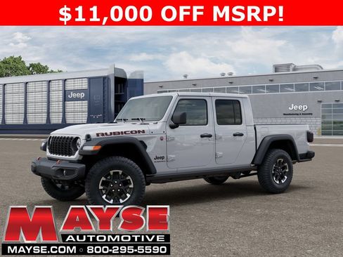 New 2026 Jeep Gladiator Rubicon w/ Steel Power Dome Hood Package AWD/4WD image 1