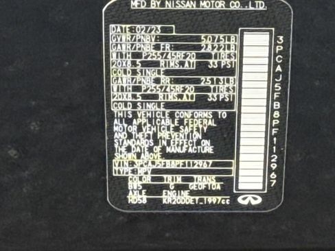 Certified 2023 INFINITI QX50 Sport image 30