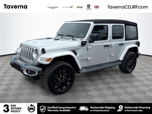 Used 2022 Jeep Wrangler Unlimited Sahara image 1