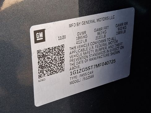 Used 2021 Chevrolet Malibu RS FWD image 25