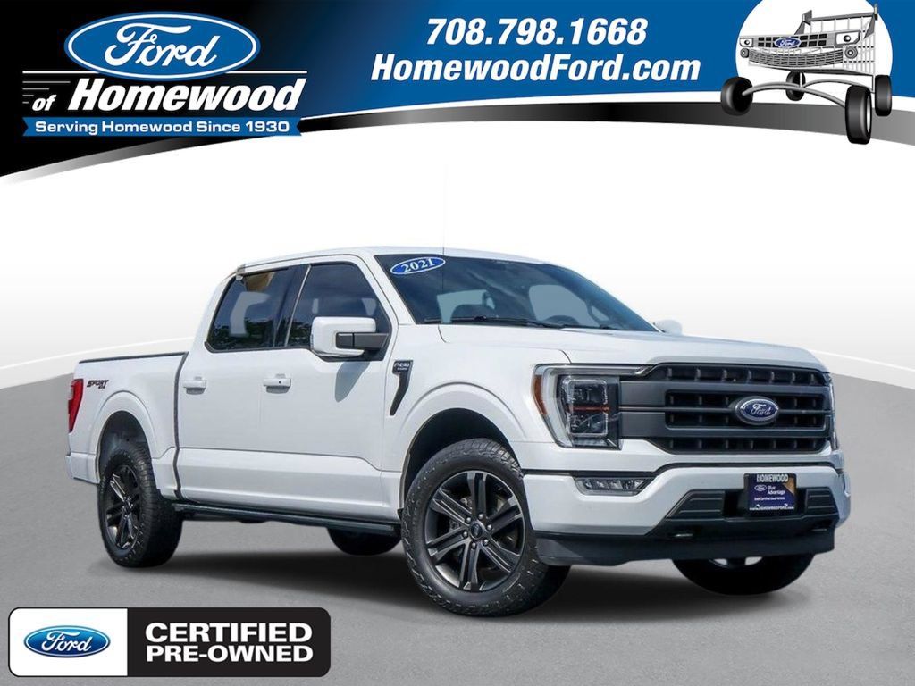 Used 2021 Ford F150 Lariat w/ Equipment Group 502A High AWD/4WD image 1