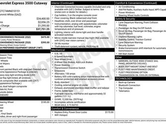 Used 2021 Chevrolet Express 3500 w/ Power Convenience Package RWD video 2