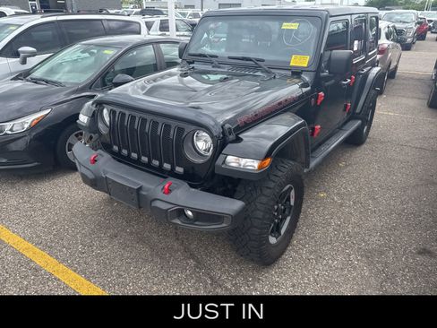 Used 2021 Jeep Wrangler Unlimited Rubicon w/ Uconnect 4C Nav & Sound Group AWD/4WD image 1