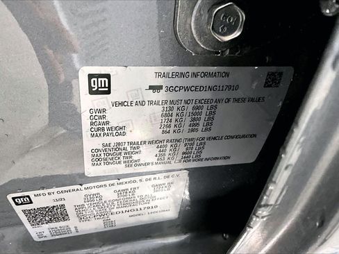 Used 2022 Chevrolet Silverado 1500 LT w/ Texas Edition Plus image 8