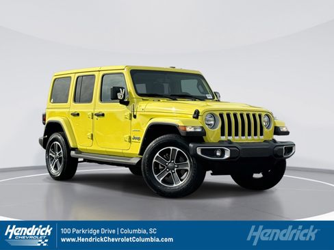 Used 2023 Jeep Wrangler Sahara image 1