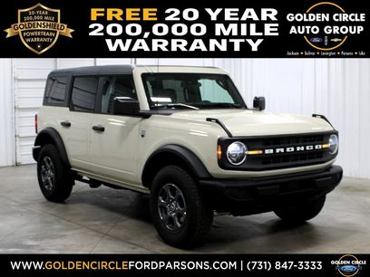 New 2026 Ford Bronco Big Bend