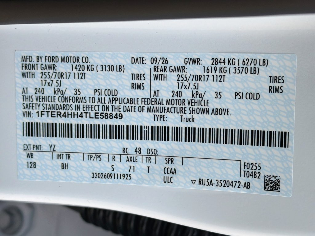New 2026 Ford Ranger XLT AWD/4WD image 34