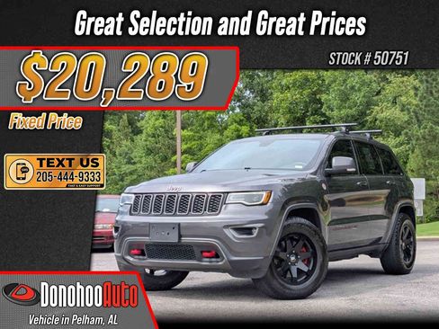Used 2017 Jeep Grand Cherokee Trailhawk w/ Trailhawk Luxury Group AWD/4WD image 1