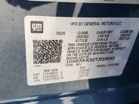New 2026 Chevrolet Traverse High Country FWD image 34