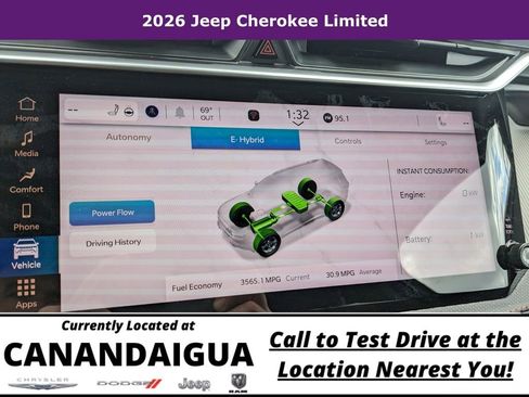 New 2026 Jeep Cherokee Limited AWD/4WD image 23