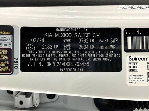 Used 2024 Kia Forte LXS image 35