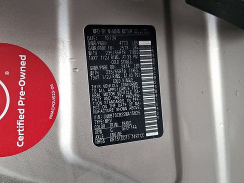 Certified 2025 Nissan Rogue SL w/ Tech Package image 26