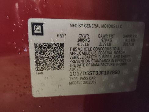 Used 2018 Chevrolet Malibu LT w/ Leather Package FWD image 33