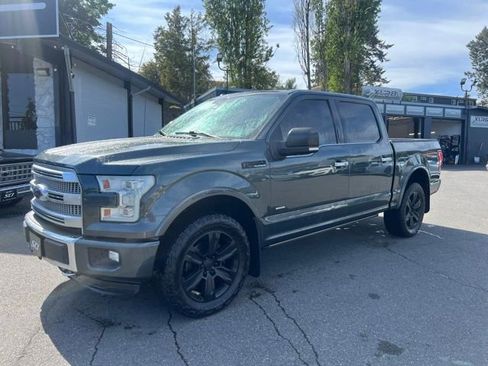 Used 2015 Ford F150 Platinum w/ Max Trailer Tow Package AWD/4WD image 1