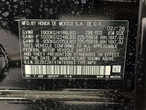 New 2026 Honda HR-V EX-L image 19