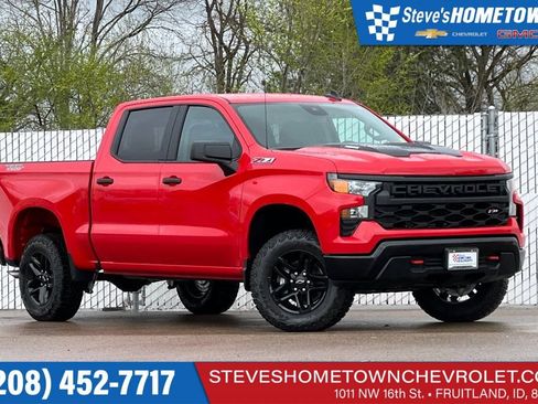 New 2026 Chevrolet Silverado 1500 Custom Trail Boss AWD/4WD image 1