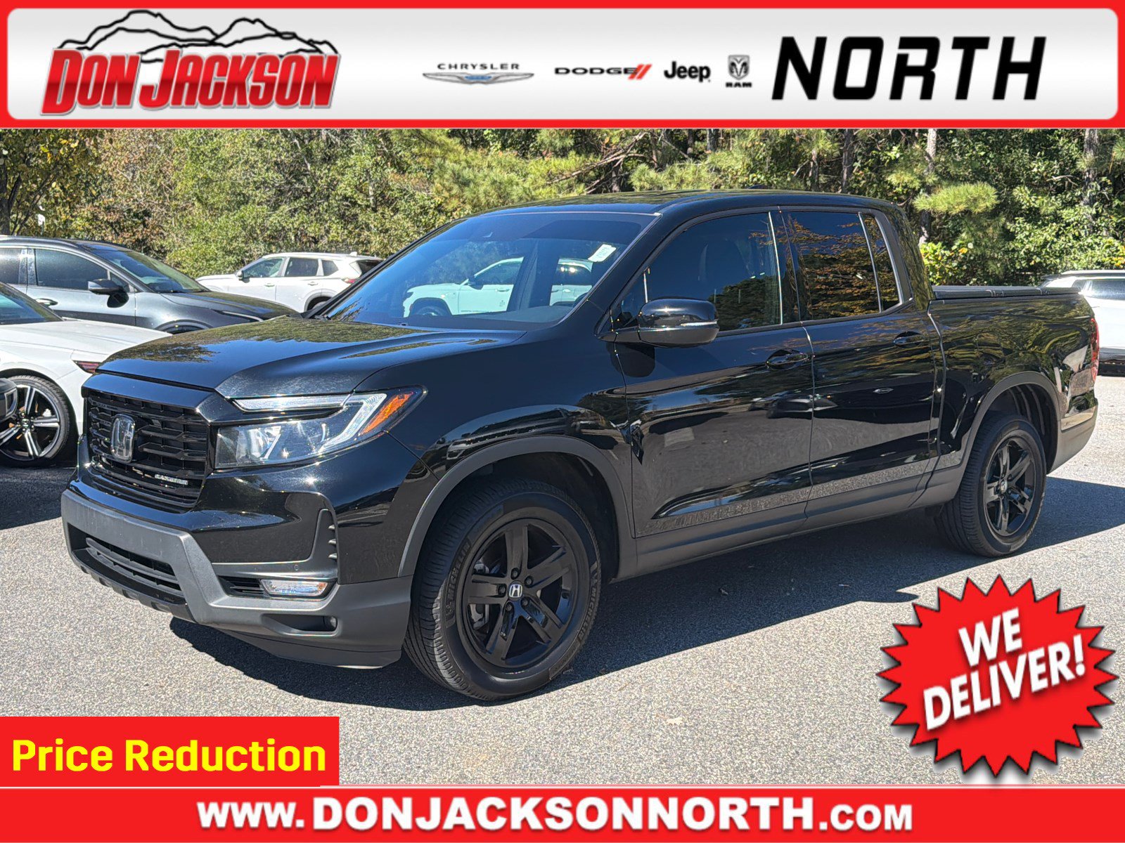 Used 2021 Honda Ridgeline Black Edition image 1