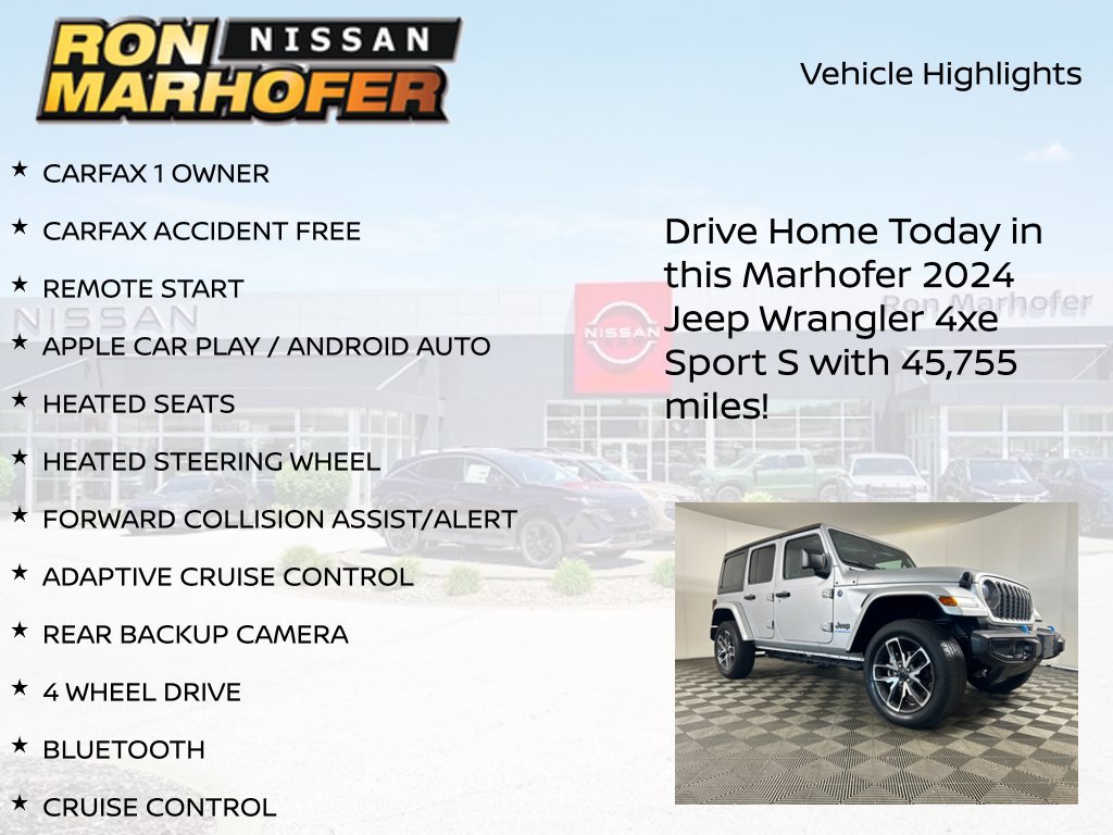 Used 2024 Jeep Wrangler Unlimited w/ Convenience Group AWD/4WD image 15