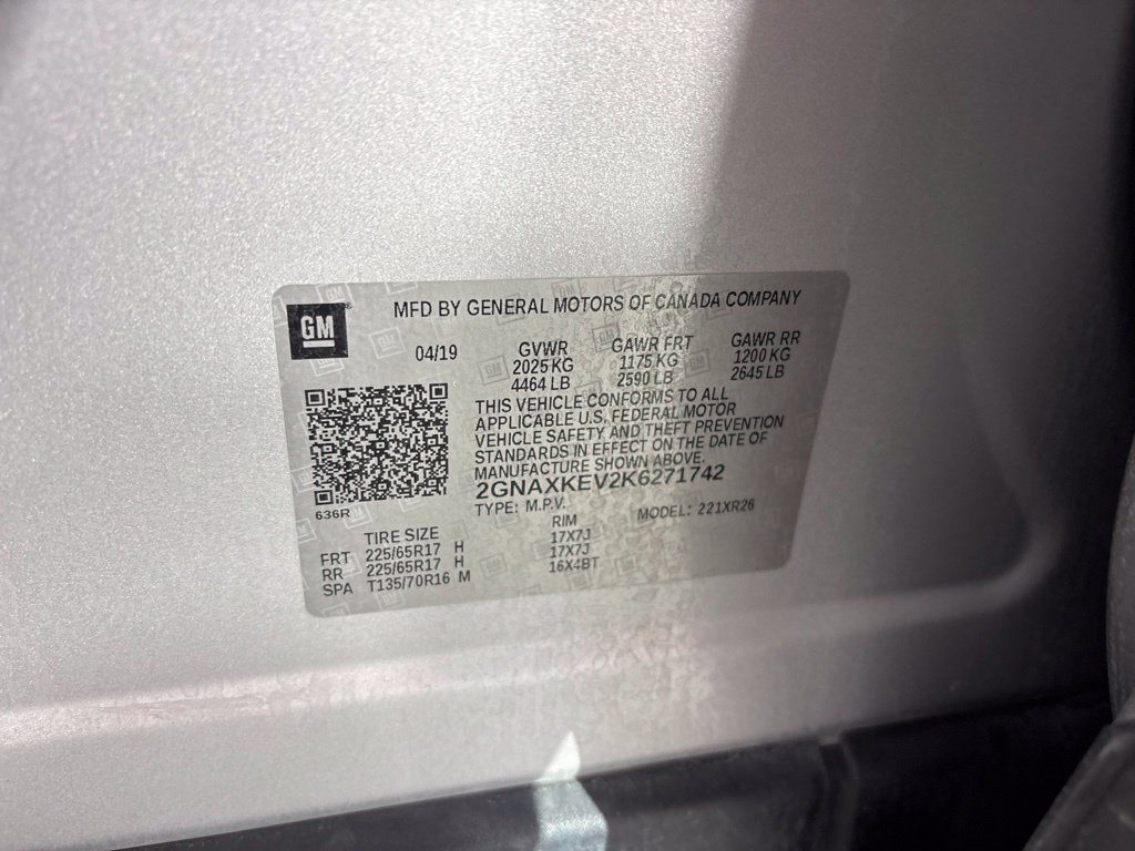Used 2019 Chevrolet Equinox LT FWD image 31