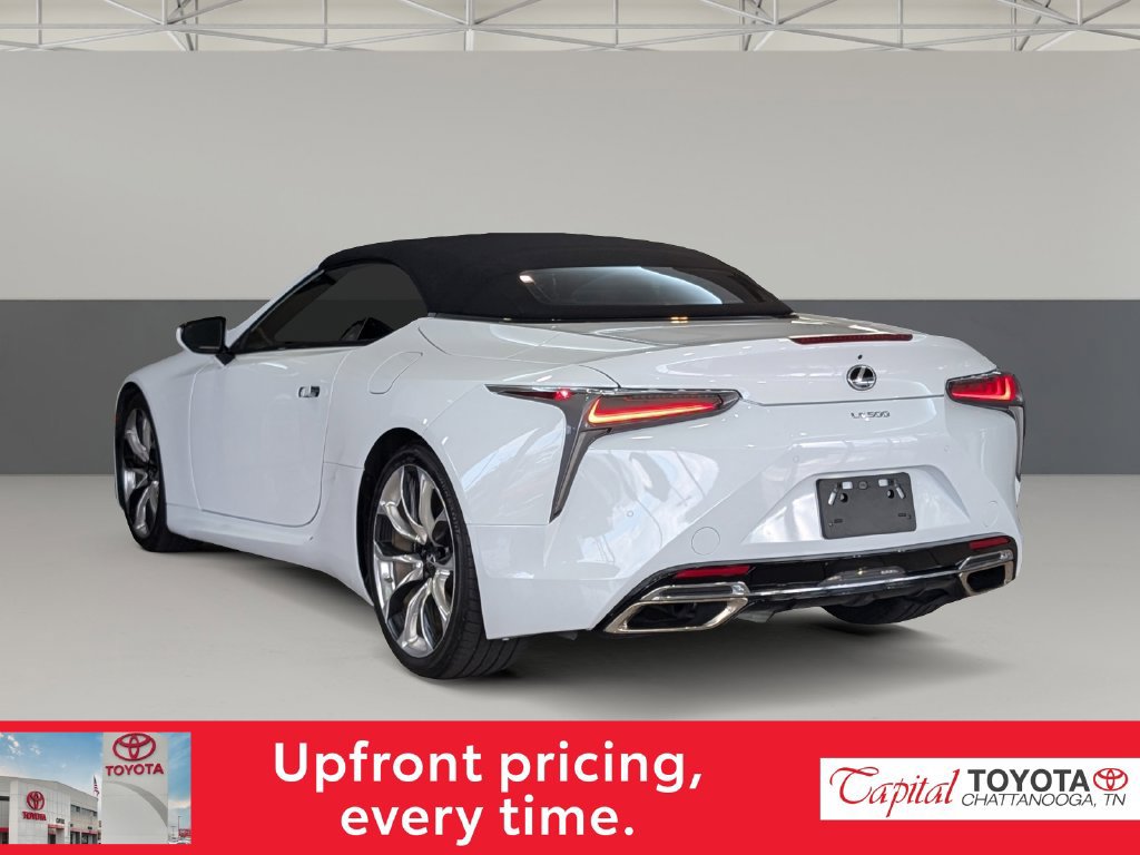 Used 2023 Lexus LC 500 Convertible RWD image 3