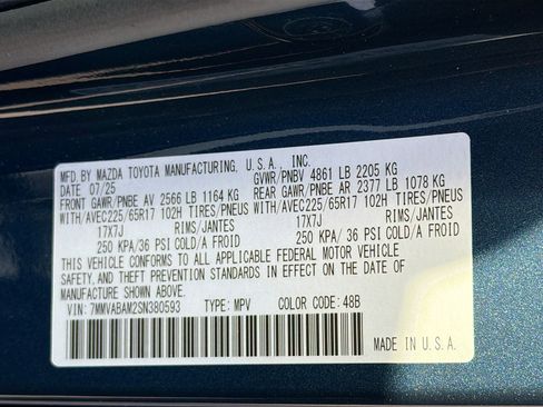 Used 2025 MAZDA CX-50 AWD 2.5 S w/ Cargo Package image 45