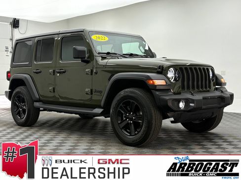 Used 2022 Jeep Wrangler Unlimited Sport AWD/4WD image 1