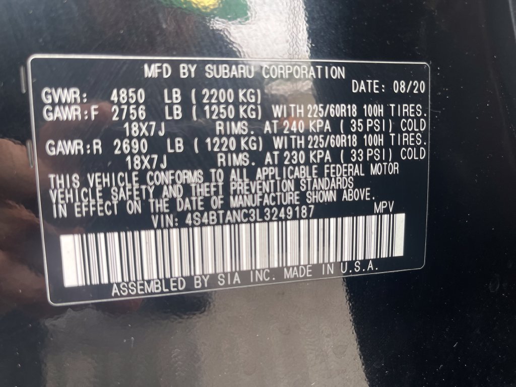 Used 2020 Subaru Outback Limited AWD/4WD image 32