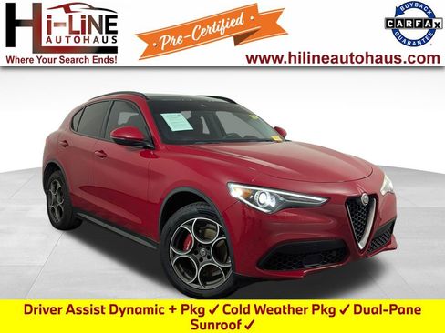 Used 2018 Alfa Romeo Stelvio Sport w/ Quick Order Package 22J Sport AWD/4WD image 1
