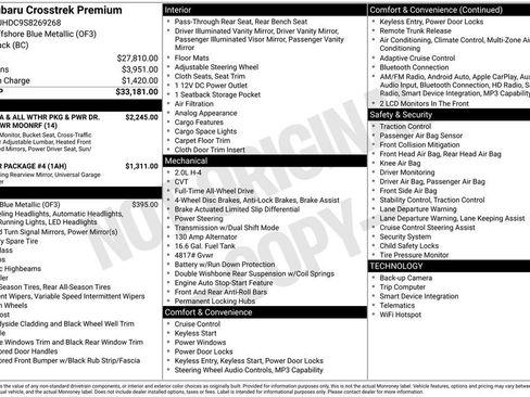 Certified 2025 Subaru Crosstrek 2.5i Premium image 46