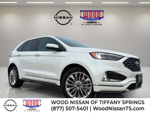 Used 2021 Ford Edge Titanium w/ Equipment Group 301A FWD image 1