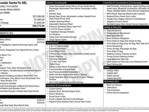 Used 2026 Hyundai Santa Fe SEL FWD image 5