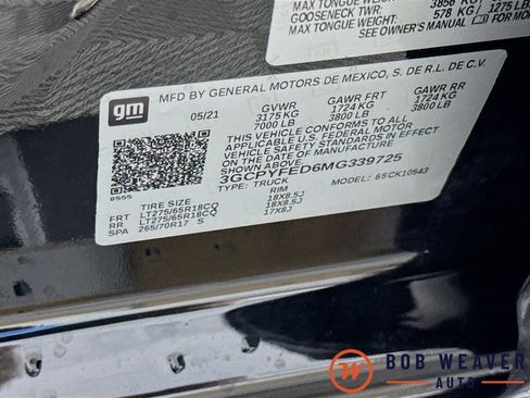 Used 2021 Chevrolet Silverado 1500 LT Trail Boss w/ LT Trail Boss Premium Package image 33