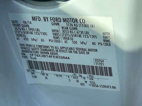 Used 2015 Ford F350 XLT w/ Snow Plow Prep Package image 12