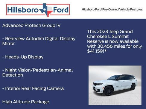 Used 2023 Jeep Grand Cherokee L Summit AWD/4WD image 9