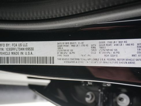 Used 2022 RAM 1500 Rebel w/ Rebel Level 1 Equipment Group AWD/4WD image 31