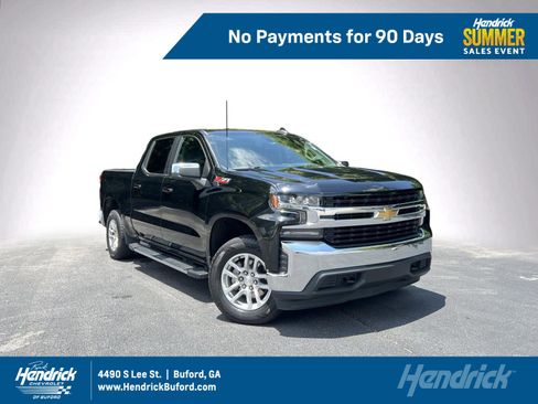 Used 2021 Chevrolet Silverado 1500 LT w/ Z71 Off-Road Package AWD/4WD image 1