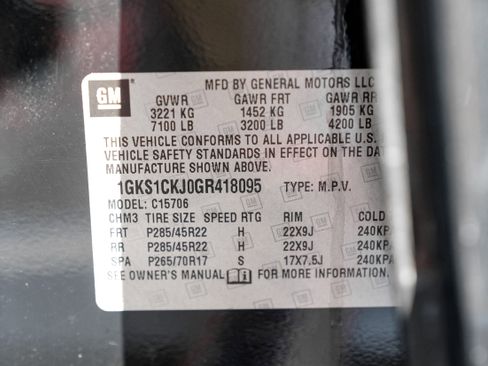 Used 2016 GMC Yukon Denali w/ Open Road Package image 62