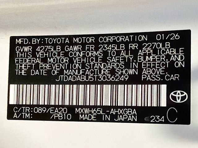 Certified 2026 Toyota Prius XLE AWD/4WD image 23
