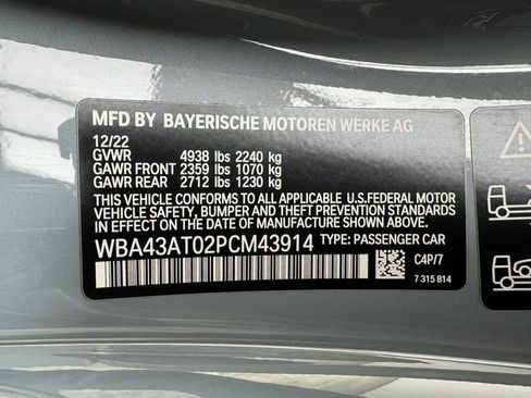 Certified 2023 BMW 430i xDrive Convertible w/ M Sport Package image 28